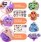 340PCS Halloween Crafts for Kids Foam Stickers Pumpkins Ghost